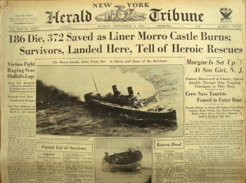 Morro Castle fire paper HR