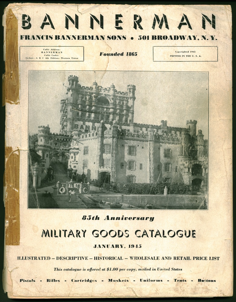 BANNERMAN MILITARY GOODS CATALOGUE, January 1945 | Green-Wood