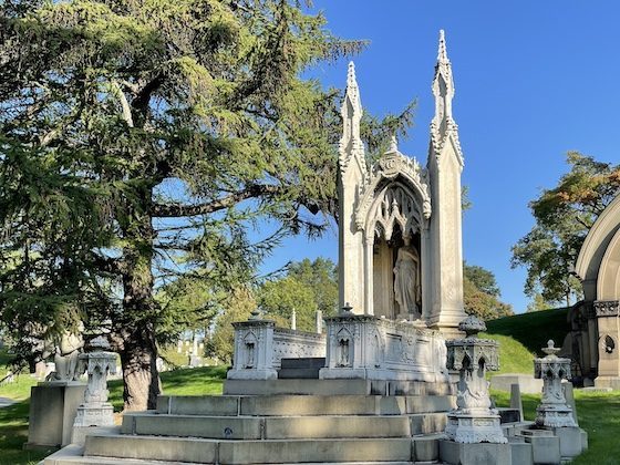 architectural monuments at green-wood
