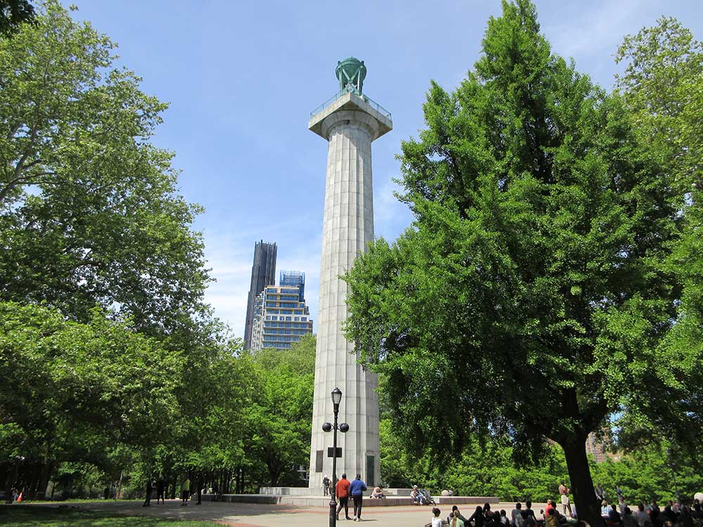 prison ship martyrs monument in fort greene park
